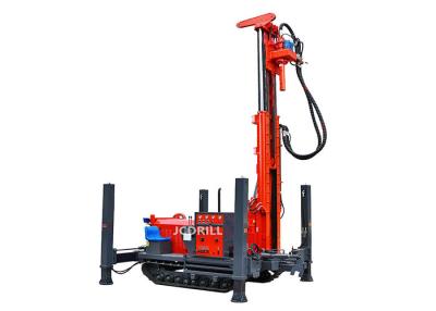 China Dth 200m Hydraulic Track Mounted Drill Rig With Mud Pump for sale