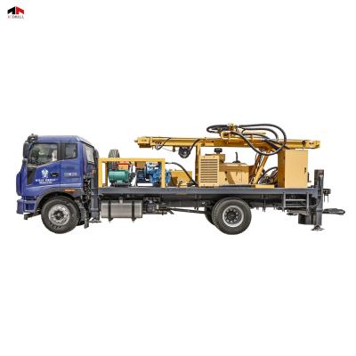 China CSD200 4x4 Truck Mounted Water Well Drilling Rig Borehole Machine for sale