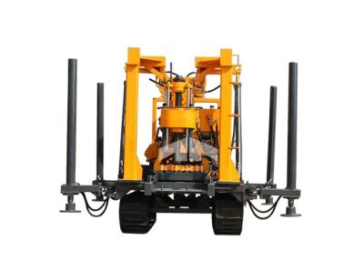 China 200m Depth Core Drilling Rig Water Bore Well Crawler for sale