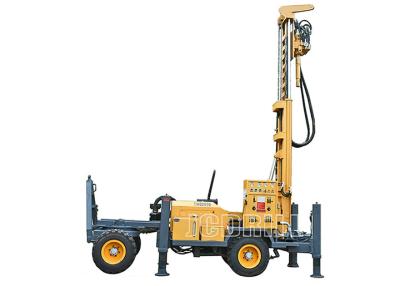 China 180m Portable Water Well Drilling Rig Rotary Rock Hydraulic for sale