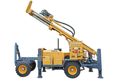 China Ce 300m Deep Water Well Rotary Drilling Machine Portable Full Hydraulic for sale