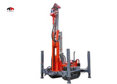 China Crawler Mounted Hydraulic Water Well Drilling Machine With 112kw Diesel Powered for sale
