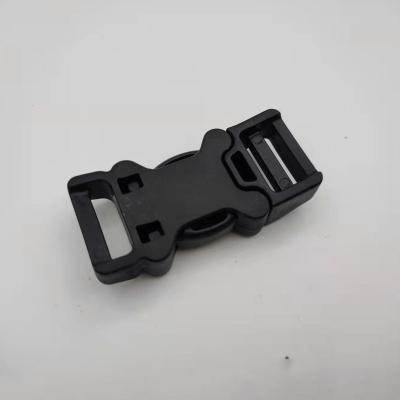 China SGS ODM Contoured Side Release Buckle 48.2mmX20.7mm Side Squeeze Clips for sale