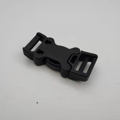 China 1.2'' 32mm Double Adjust Side Release Buckles ODM Center Release Plastic Buckle for sale
