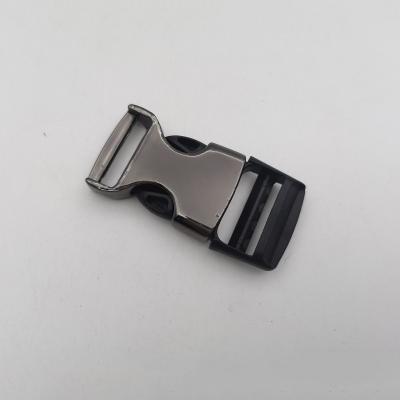China 24.5mm*48.6mm Zinc Heavy Duty Metal Buckles For Bags for sale