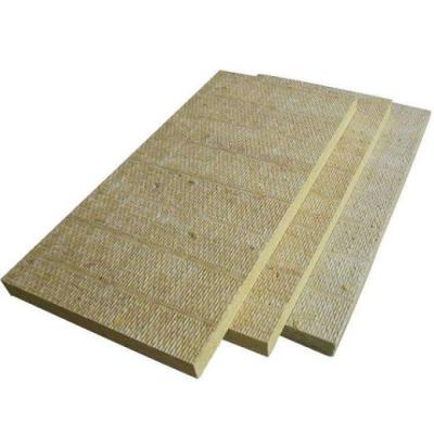 China ISO9001 Boiler Thermal Insulation Rock Wool Board For External Wall for sale