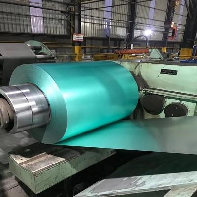 China Prepainted Galvanized Steel Coil / PPGI / Painted Steel Coil G550 1219mm Width for sale