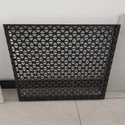 China Triangular Hole Perforated Galvanized Iron Sheet Metal For Decoration for sale