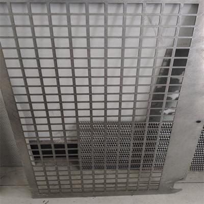 China 1cm*2cm Rectangular Aperture Galvanized Punched Metal Mesh For Filtering Equipment for sale