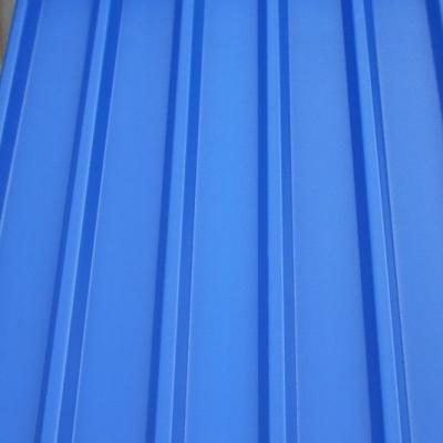 China G550 680mm Blue Color Coated Prepainted galvalume Steel Coil Roofing for sale