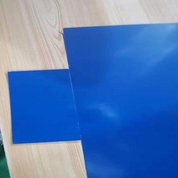China DIN Blue Colour Coated Steel Sheet Z600 Zinc Coating for sale