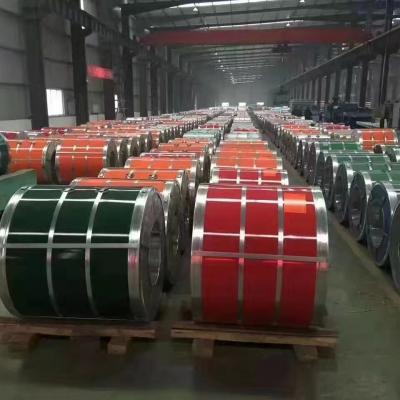 China hoja de acero prepintada 914m m de la bobina del Galvalume para la puerta del obturador del rodillo en venta