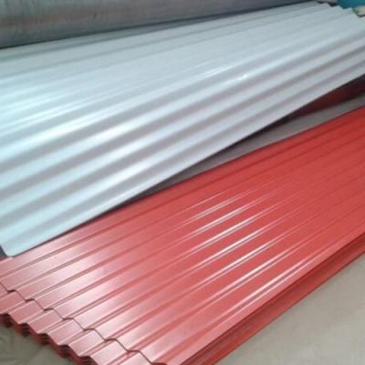 China Soft PPGI G300 Corrugated Steel Sheets Rain Cover for sale