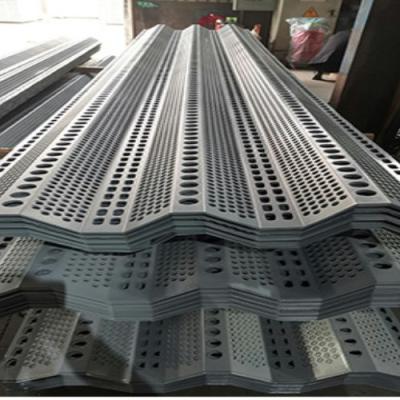 China 3m Perforated Corrugated Metal Panels , GI Perforated Sheet for sale