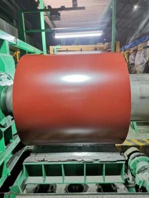 China Zinc Coating PPGL Steel Coil Double Coated Color Painted Roll for sale