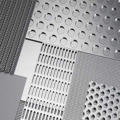 China 4mm Thickness Diamond Hexagonal Aluminum Perforated Sheet Decorative for sale
