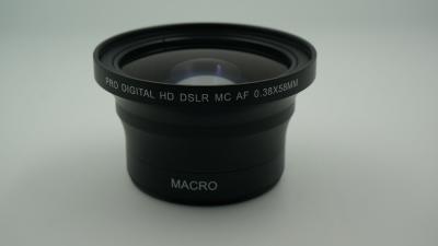中国 黒い色のニコン D5200 D5100のための携帯用カメラの望遠レンズ 販売のため