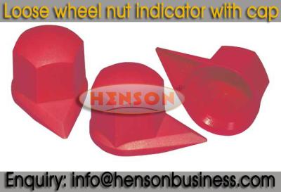 China 32mm short cap tpye Loose Wheel Nut Indicator/wheel Check Indicator With Dust Cap for sale