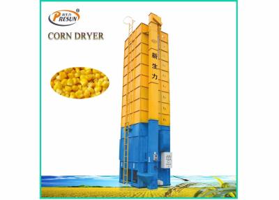 China Automatic Control Batch Type Grain Dryer With Husk Burner 15 Tons Capacity for sale