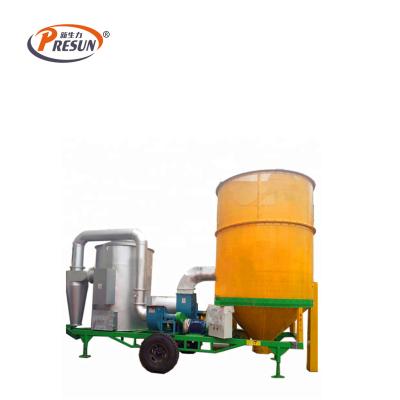China 3.8m3 silo 10T/H Paddy Portable Dryer Machine móvel à venda