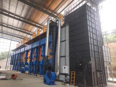 China 300 toneladas tratam uma economia de energia mais seca da máquina do trigo indireto com transporte à venda