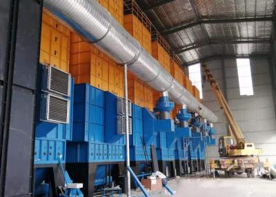 China Stainless Steel 14000m3/H Airflow Raw Paddy Dryer Machine Multi Channel Layer for sale