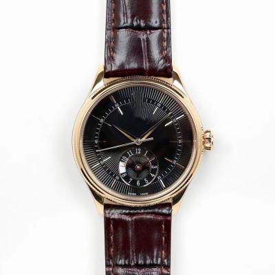 China 20mm Strap Width Leather Strap Wristwatches 3 ATM Water Resistance for sale