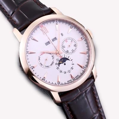 Китай 50г вес Кожаные наручные часы Модные мужские Кожаные ремешные часы продается