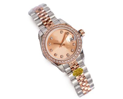 China Time Display Quartz Wrist Clock Band Length 24cm Trendy Watch For Ladies for sale