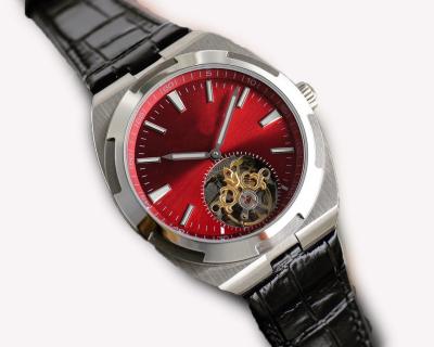 Китай Кварцевые женские часы черная кожаная лента 24 см изысканное изготовление продается