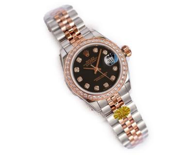 China Gold Color Women Quartz Wrist Watch 60g With Analog Display And Leather Band for sale