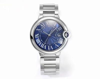 China Reloj suizo de lujo Reloj de mujer Serie de globo azul en venta
