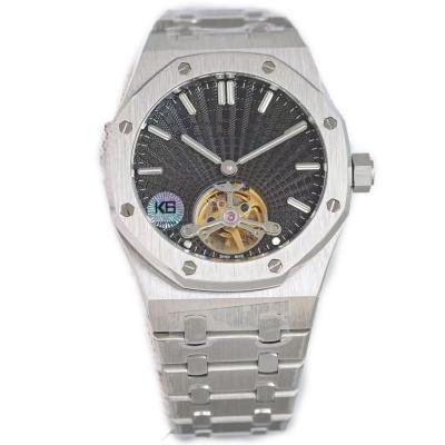 China Reloj de pulsera de cuarzo de acero inoxidable de moda de plata ancho de banda de 20 mm personalizado en venta