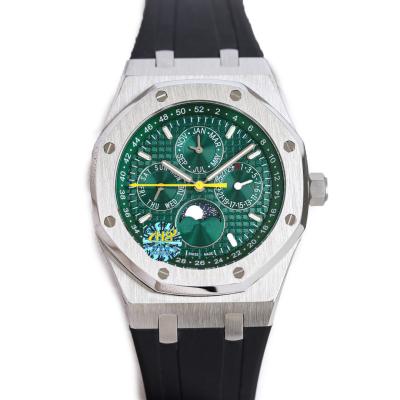 China Schweizer Luxusuhren mit Silbergehänden Saphirkristall und automatischem Uhrwerk zu verkaufen