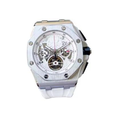 China Automatic Men's Mechanical Sports Watch with Luminous Steel Strap Waterproof à venda