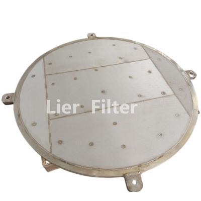 China Split Sinter Screen Filter Plate And Three In One Filter Plate Shaped Filter for sale