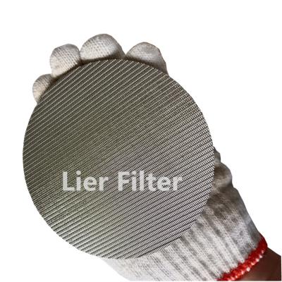 China High Temperature Multilayer Sintered Mesh Filter Wear Resistant for sale