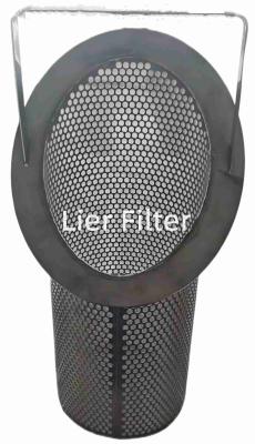 China Backwash 304 25um Special Tailor Made Sintered Mesh Filter With Perforated Metal for sale
