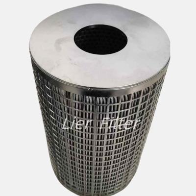 China Cartucho de filtro plisado microporoso de SS316L en industria que trabaja a máquina en venta