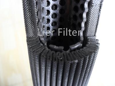 China Anti Corrosion 0.2um-120um Pleated Filter Element For Polymer Melts for sale