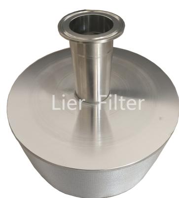 China OEM Shaped Stainless Steel Filter High Pressure Good Straightness for sale