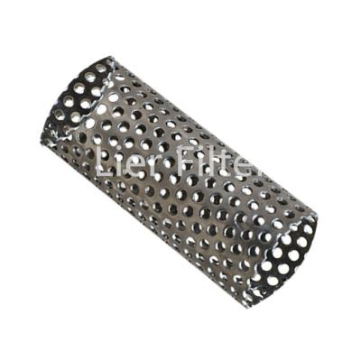 China 1-100 Micron Perforated Metal Wire Mesh Perforated Stainless Steel Pipe for sale