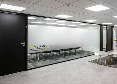 Quality New Modern Customized Demountable glass partition soundproof office Partition for sale