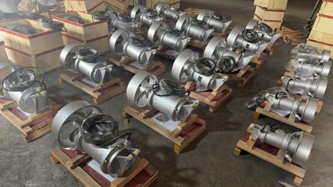 Waste Mixer Machine Cast Iron Submersible Mixer Pump Electric Power Rating 0.37 22kW ...