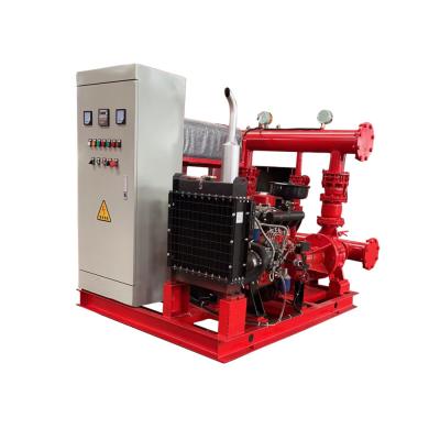 China Supply of containainerised fire fighting pump station to include ; Split casing double suction pump for sale
