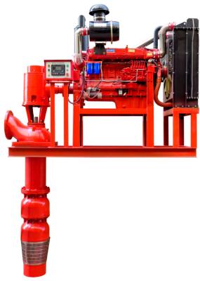 Cina alta pressione diesel della pompa di estinzione di incendio 30hp per il pozzo profondo nella navigazione in vendita