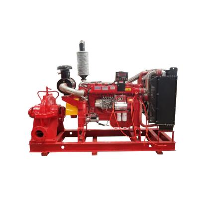 중국 3000RPM 비상 화재 물 펌프 시스템 380V 원심 펌프 소방력 판매용