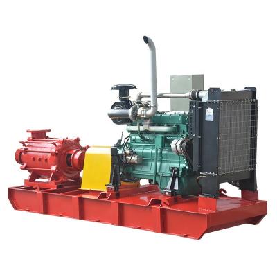 Cina 1200 gal/mn del motore diesel della pompa antincendio di pressione 12 Antivari di serie XBC automatico in vendita