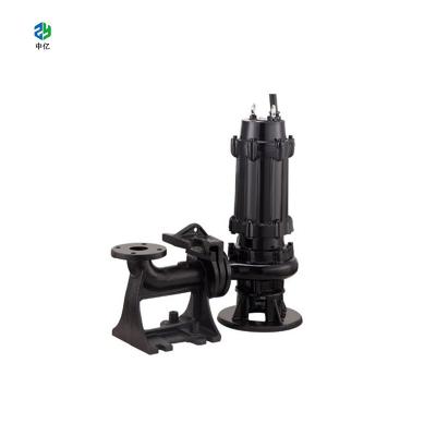China Industrial Submersible Sewage Pump 100-200mm Frequency 50Hz Temperature ≤60C for sale