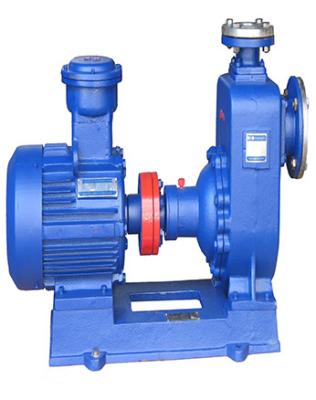 China CYZ-A Electric Self Priming Centrifugal Pump Single Stage Blue for sale